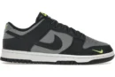 Nike Dunk Low Black Cool Grey Volt Mini Swoosh