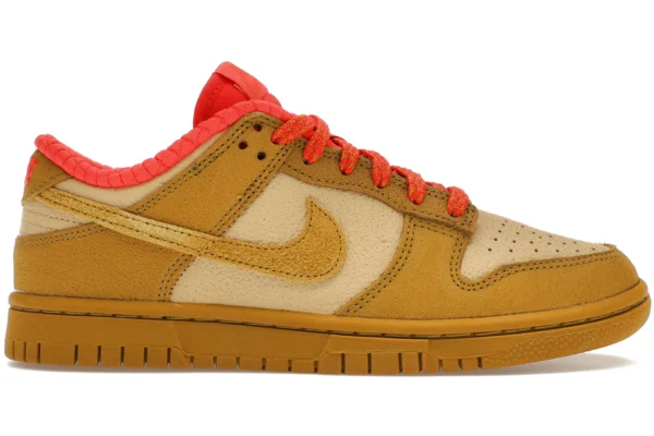 Nike Dunk Low Bronzine Sesame Picante Red (Women's)