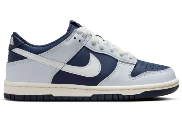 Nike Dunk Low Football Grey Midnight Navy (GS)
