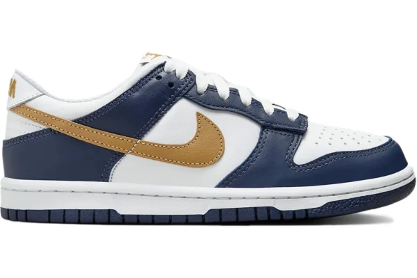 Nike Dunk Low Midnight Navy Wheat (GS)