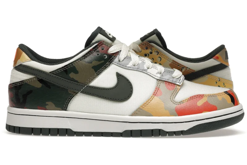 Nike Dunk Low Sail Multi-Camo (GS)