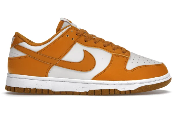 Nike Dunk Low Next Nature Phantom Gold Suede (Women's)
