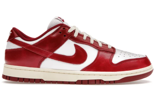 Nike Dunk Low PRM Vintage Team Red (Women's)