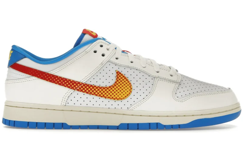 Nike Dunk Low Retro SE Pop Art Sail Photo Blue
