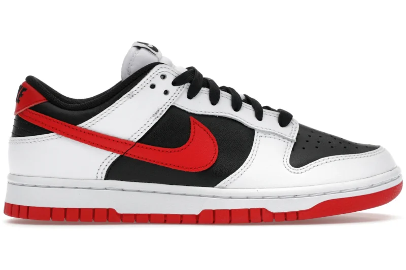 Nike Dunk Low Retro White Black University Red