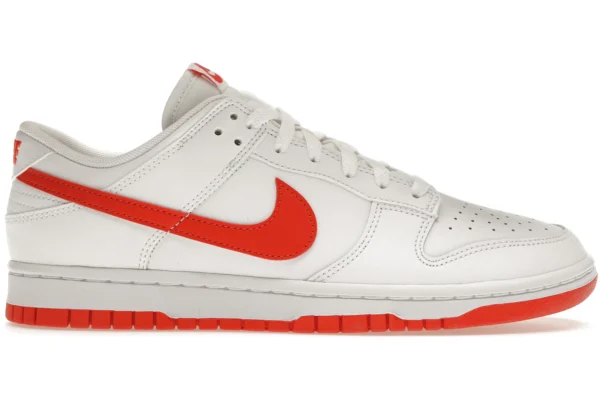 Nike Dunk Low Retro White Picante Red