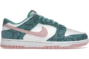 Nike Dunk Low Snakeskin Washed Teal Bleached Coral