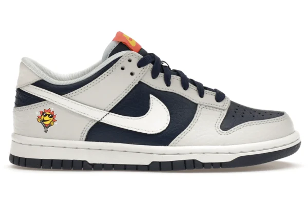 Nike Dunk Low UV Reactive Photon Dust Midnight Navy (GS)