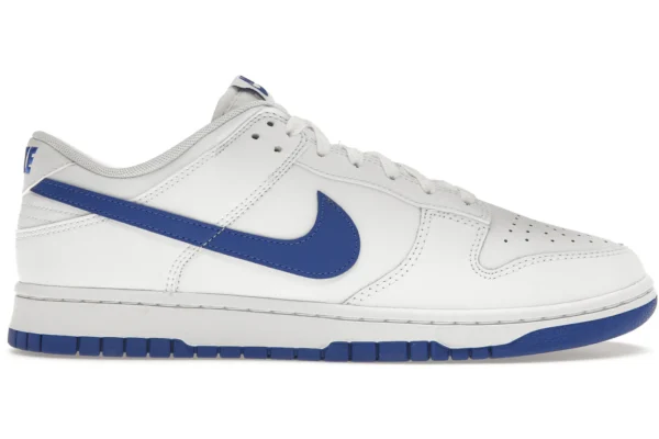 Nike Dunk Low White Hyper Royal