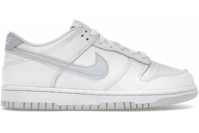Nike Dunk Low White Pure Platinum (GS)