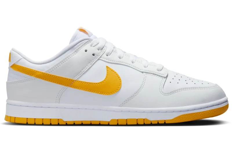 Nike Dunk Low White University Gold