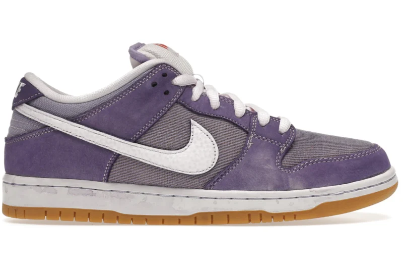 Nike SB Dunk Low Pro ISO Orange Label Unbleached Pack Lilac