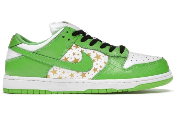 Nike SB Dunk Low Supreme Stars Mean Green (2021)