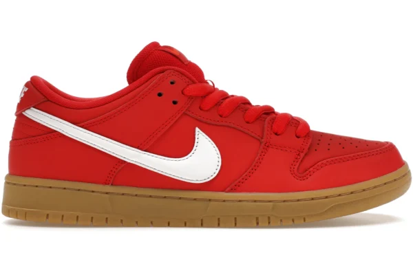 Nike SB Dunk Low University Red Gum