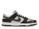 Nike Dunk Low Black Total Orange Mini Swoosh