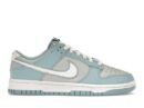 Nike Dunk Low Retro Fleece Swoosh Worn Blue