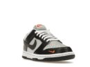 Nike Dunk Low Black Total Orange Mini Swoosh