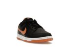 Nike Dunk Low Black Amber Brown