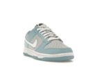 Nike Dunk Low Retro Fleece Swoosh Worn Blue