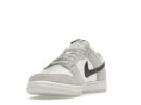Nike Dunk Low White Grey Navy Aqua Mini Swoosh