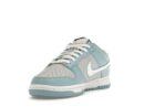 Nike Dunk Low Retro Fleece Swoosh Worn Blue
