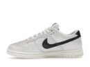 Nike Dunk Low SE White Black Team Red (Women's)