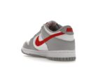 Nike Dunk Low White Wolf Grey University Red (GS)