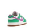 Nike Dunk Low White Stadium Green Fuchsia (Women's)