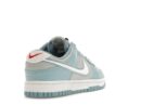 Nike Dunk Low Retro Fleece Swoosh Worn Blue