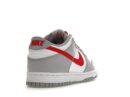 Nike Dunk Low White Wolf Grey University Red (GS)