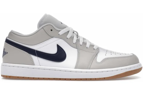 Jordan 1 Low Midnight Navy Neutral Grey