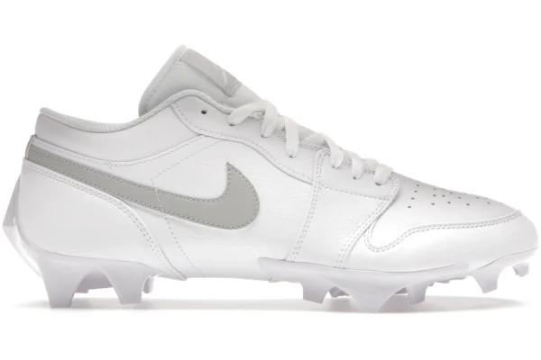Jordan 1 Low TD Cleat White Grey Fog