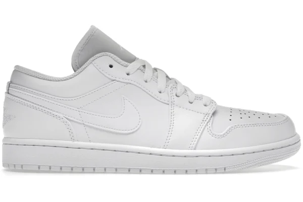 Jordan 1 Low Triple White