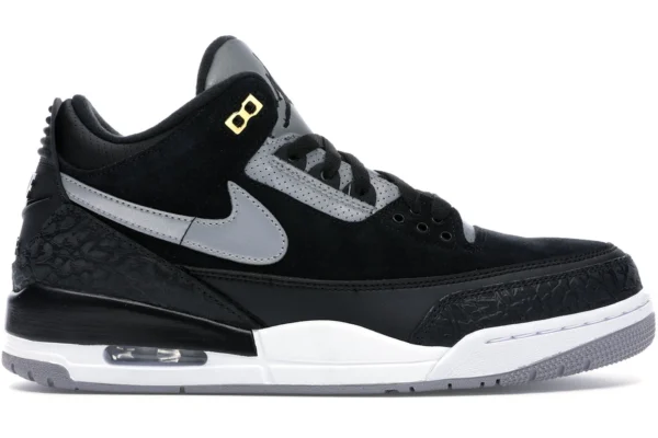 Jordan 3 Retro Tinker Black Cement Gold
