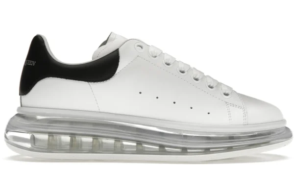 Alexander McQueen Oversized Clear Sole Black