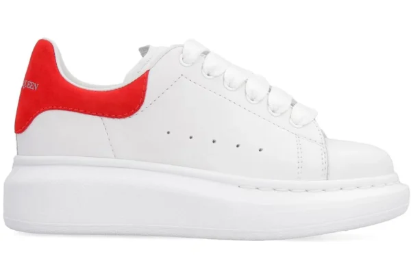 Alexander McQueen Oversized Sneaker White Red (Kids)