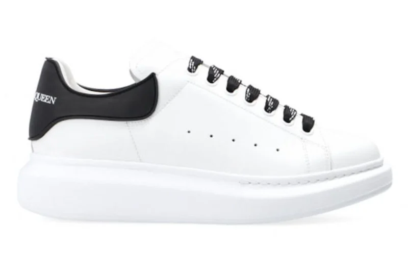 Alexander McQueen Oversized White Black Laces (Women's)