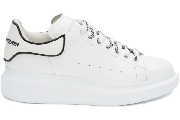 Alexander McQueen Oversized White Black (Women's)