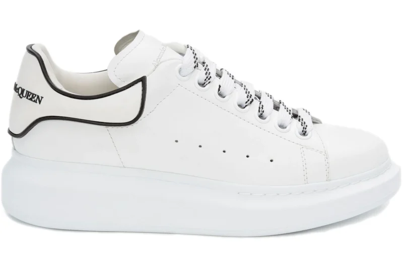 Alexander McQueen Oversized White Black (Women's)