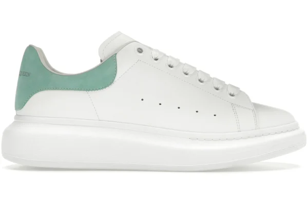 Alexander McQueen Oversized White Teal