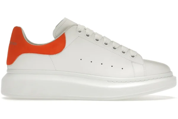 Alexander McQueen Oversized White Warm Orange