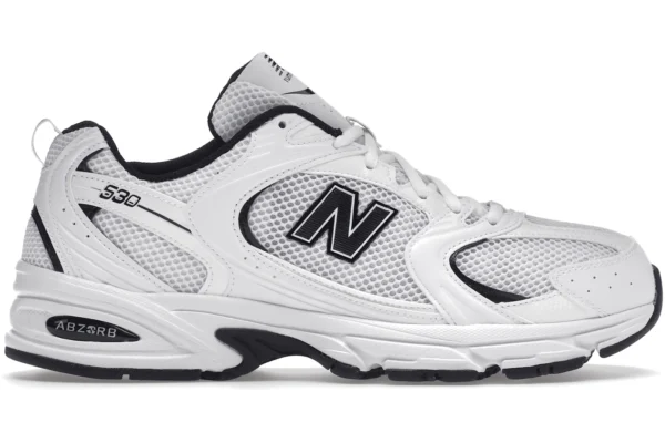 New Balance 530 White Black Details
