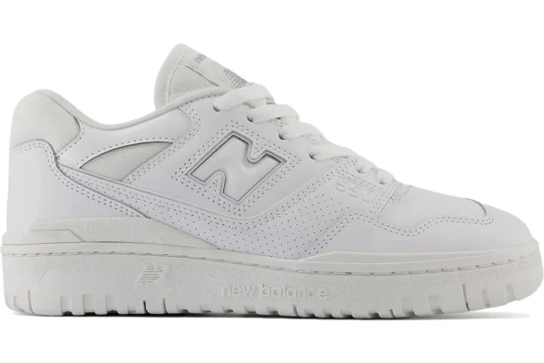 New Balance 550 Triple White Patent (Women's)