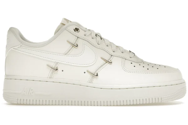 Nike Air Force 1 '07 LX CN Sail Gold Mini Swooshes (Women's)