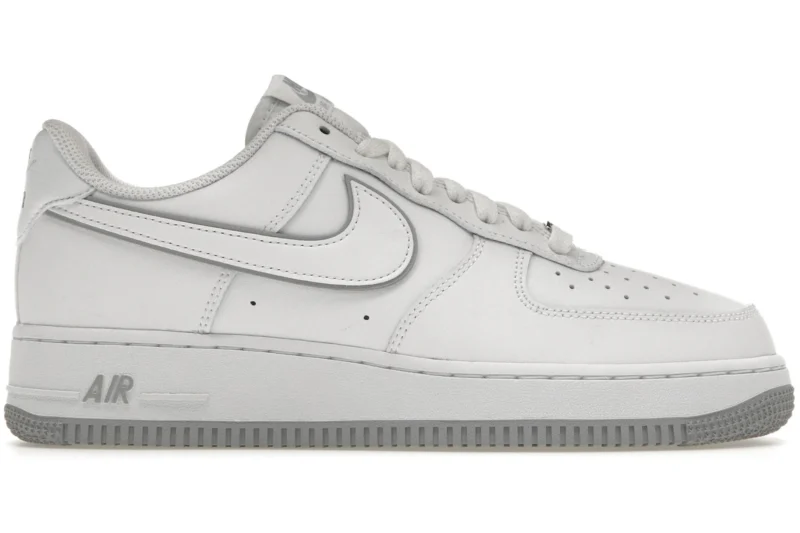 Nike Air Force 1 '07 Low White Wolf Grey Sole