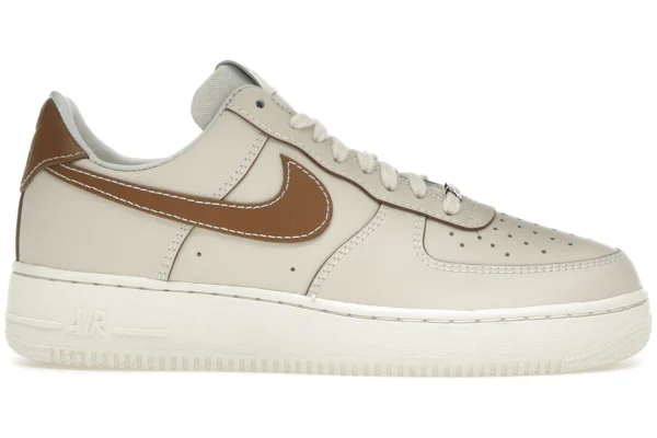 Nike Air Force 1 '07 Pearl White Pale Ivory Sail Light British Tan