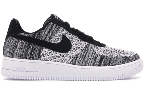 Nike Air Force 1 Flyknit 2 Black Pure Platinum