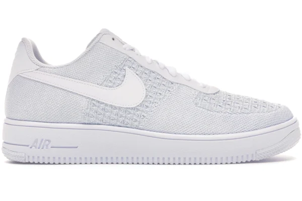Nike Air Force 1 Flyknit 2 White Pure Platinum