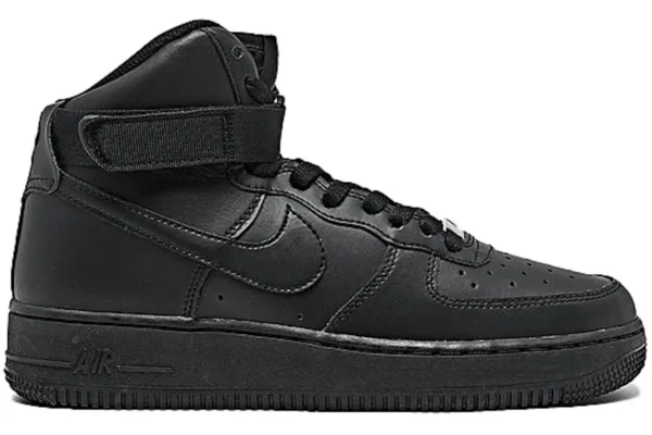 Nike Air Force 1 High LE Triple Black (GS)
