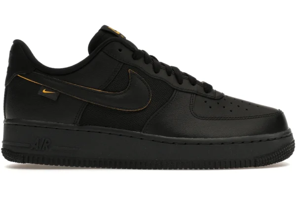 Nike Air Force 1 Low '07 Ballistic Mesh Black University Gold